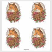 Fuchs Aufkleber (Blatt)