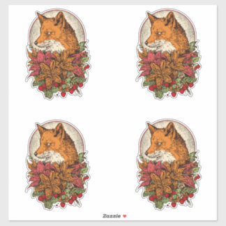 Fuchs Aufkleber