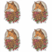 Fuchs Aufkleber (Vorderseite)