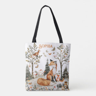 Fuchs Blumenwald Tasche