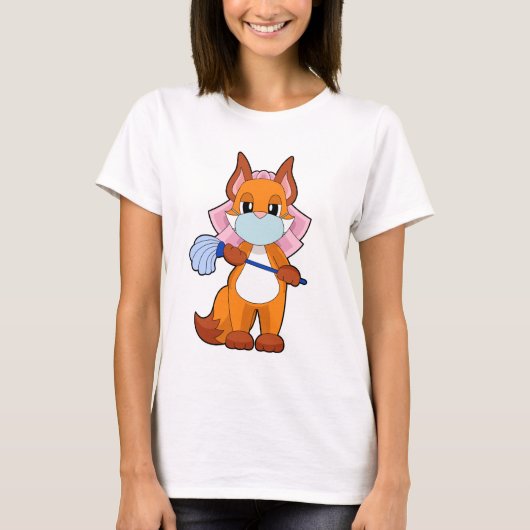Fuchs Brautschleier Hochzeit T-Shirt (Vorderseite)