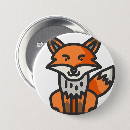 Fuchs Button (Vorne & Hinten)