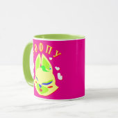 Fuchs Cartoon Tasse (Vorderseite Links)
