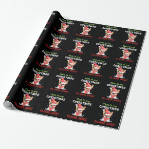 Fuchs Das ist mein Weihnachts-Pyjama-Shirt T-Shirt Geschenkpapier