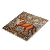 Fuchs, der läuft, inspiriert von William Morris Fliese (Seite)