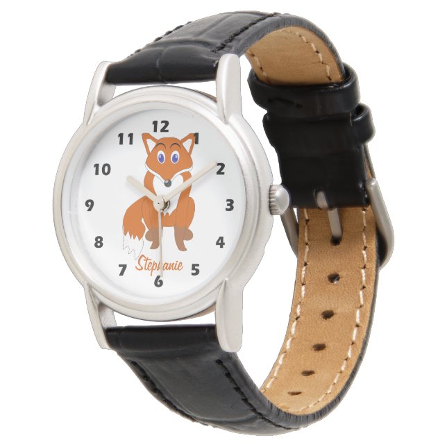 Fuchs Design Armbanduhr (Schrägansicht)