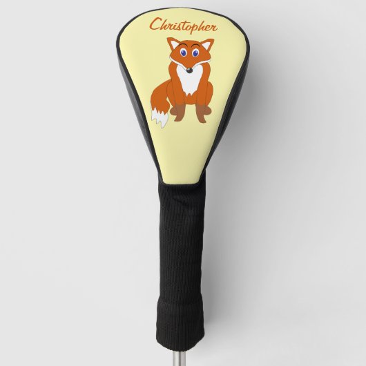 Fuchs Design Golf Headcover (Vorderseite)