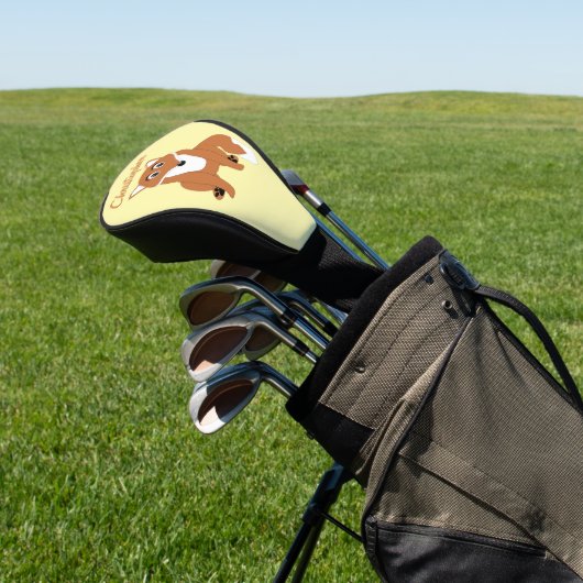 Fuchs Design Golf Headcover (In SItu)