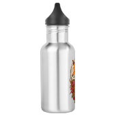 Fuchs Edelstahlflasche (Links)