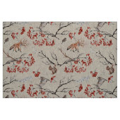 Fuchs - Eule - Eichhörnchen - Baumzweige Stoff (Fat Quarter (45,7 x 55,9 cm))