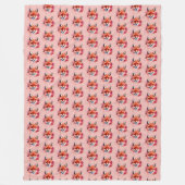 Fuchs-Fleece-Decke Fleecedecke (Vorderseite)