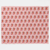 Fuchs-Fleece-Decke Fleecedecke (Vorderseite (Horizontal))