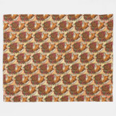 Fuchs Fleecedecke (Vorderseite (Horizontal))