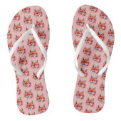 Fuchs Flip Flops Badesandalen (Fußbett)