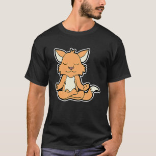 Fuchs Fox Relaxfox Yoga Tier Position Vintage Fr T-Shirt
