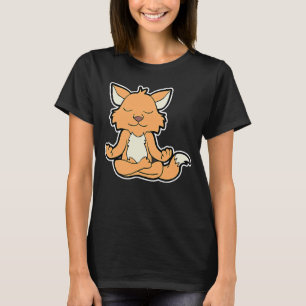 Fuchs Fox Relaxfox Yoga Tier Position Vintage Fr T-Shirt