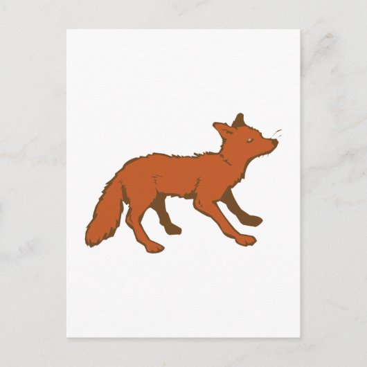 Fuchs Fuchs Postkarte (Vorderseite)