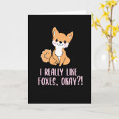 FUCHS-Funny Karte (Gelbe Blume)