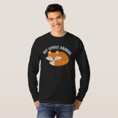 Fuchs Geist Tier Fuchs Wildes Tier T-Shirt (Vorne ganz)