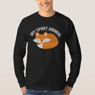 Fuchs Geist Tier Fuchs Wildes Tier T-Shirt