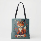 Fuchs-Geschichten Boho-Waldtier Tasche (Vorderseite)