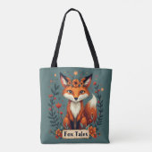 Fuchs-Geschichten Boho-Waldtier Tasche (Rückseite)