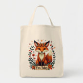 Fuchs-Geschichten Boho-Waldtier Tragetasche (Vorne)