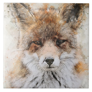FUCHS GESICHT FLIESE