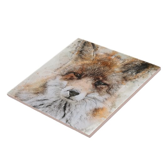 FUCHS GESICHT FLIESE (Seite)