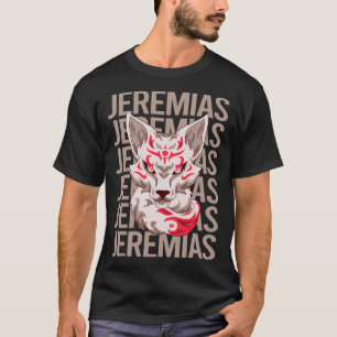 Fuchs Gesicht - Jeremias Name T-Shirt