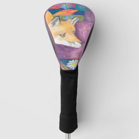 Fuchs golf headcover (Vorderseite)