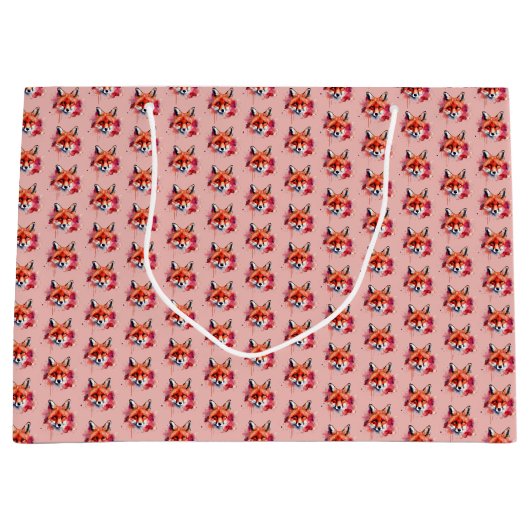Fuchs Großgeschenktasche Große Geschenktüte (Vorderseite)