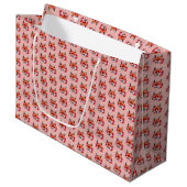 Fuchs Großgeschenktasche Große Geschenktüte (Vorderseite Schrägansicht)