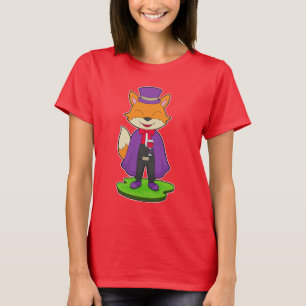 Fuchs Halloween Vampir T-Shirt