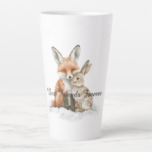 Fuchs Hase Kaninchen beste Freunde für immer Milchtasse