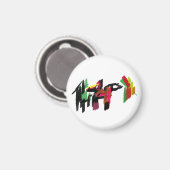 Fuchs Herbst Set Magnet (Vorderseite/Rückseite)