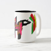 Fuchs Herbst Set Zweifarbige Tasse (VorderseiteRechts)