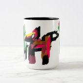 Fuchs Herbst Set Zweifarbige Tasse (Mittel)