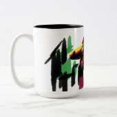 Fuchs Herbst Set Zweifarbige Tasse (Links)