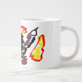 Fuchs Herbst wild Jumbo-Tasse (Rechts)