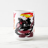 Fuchs Herbst wild Kaffeetasse (Mittel)