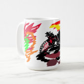 Fuchs Herbst wild Kaffeetasse (Vorderseite Links)