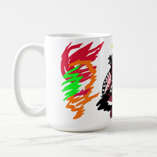 Fuchs Herbst wild Kaffeetasse (Links)