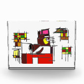 Fuchs Herbstfreude Fotoblock (Vorderseite)