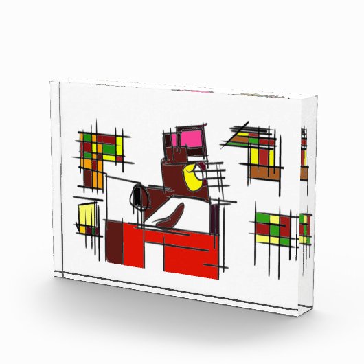 Fuchs Herbstfreude Fotoblock (Rechts)