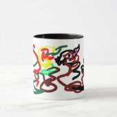 Fuchs Herbstspass Tasse (Zentrum)
