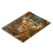 Fuchs Herbstwald POPCUT Notizblock (Linke Seite)