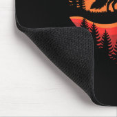 Fuchs Herz Valentinstag Tier Fuchs Liebhaber Männe Mousepad (Ecke)