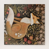 Fuchs im Garten Puzzle (Horizontal)