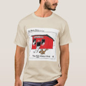 Fuchs im Haus T-Shirt (Vorderseite)
